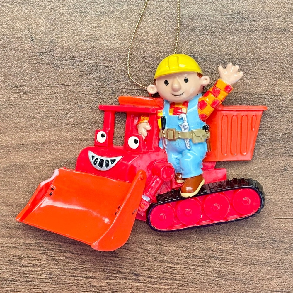 Kurt S Adler BOB THE BUILDER MUCK TRUCK 2002 Christmas ORNAMENT Construction
